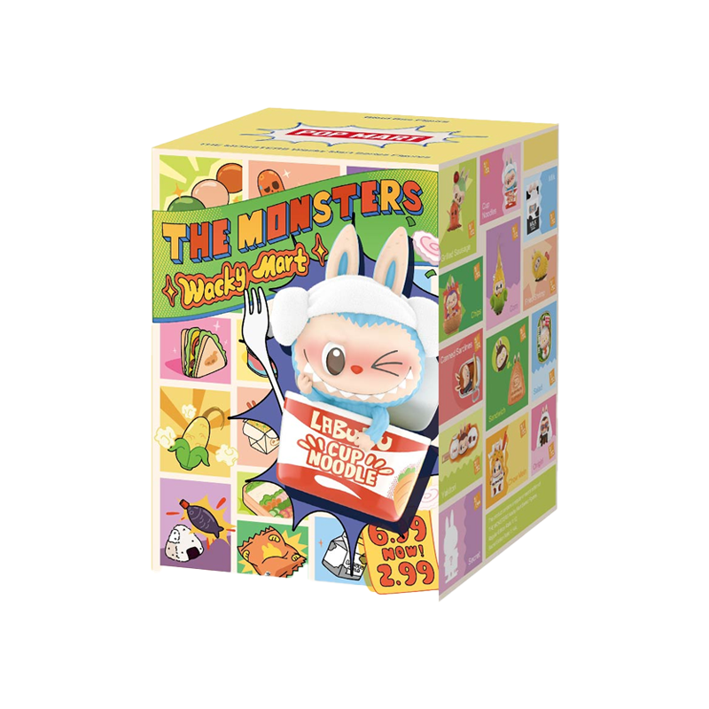 Labubu THE MONSTERS WACKY MARTレシート付き Labubu The Monster Wacky Mart Figures (1 box sigillato)