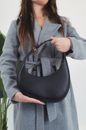 Luna Shoulder Bag - Black