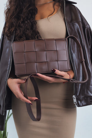 Andrea Unisex Messanger Bag - Coffee