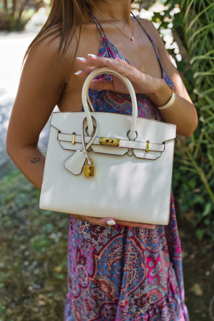 Brigitte 25 Handbags - White