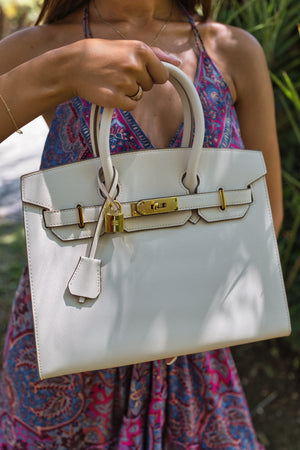 Brigitte 30 Handbags - White
