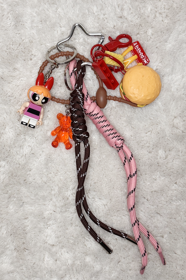 Charms Hamburger e Power Puff