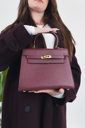 Kylie 25 Handbags - Wine